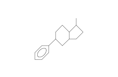 (1a,3a,6a,7A)-7-Methyl-3-phenyl-bicyclo(4.3.0)nonane