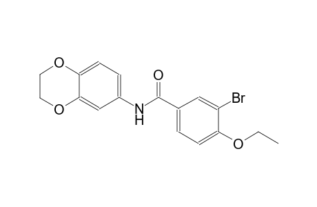 benzamide, 3-bromo-N-(2,3-dihydro-1,4-benzodioxin-6-yl)-4-ethoxy-