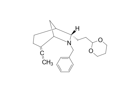 ENDO-6-BENZYL-7-[3,3-(TRIMETHYLENEDIOXY)-PROPYL]-4-VINYLIDENE-6-AZABICYCLO-[3.2.1]-OCTANE