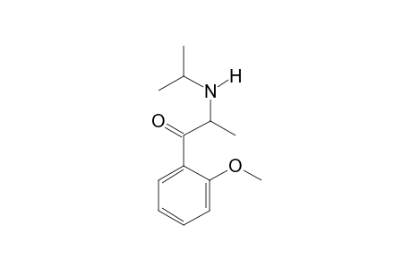 1-(2-Methoxyphenyl)-2-(N-iso-propylamino)propan-1-one