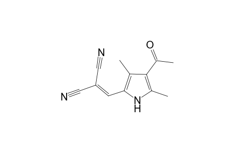 2-[(4-Acetyl-3,5-dimethyl-1H-pyrrol-2-yl)methylene]malononitrile