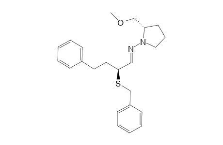 (E)-[(2S)-2-(benzylthio)-4-phenyl-butylidene]-[(2S)-2-(methoxymethyl)pyrrolidino]amine