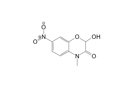 2-Hydroxy-4-methyl-7-nitro-2H-1,4-benzoxazin-3(4H)-one