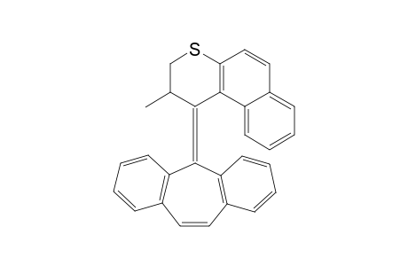1-(3'-Methyl-2,3'-dihydronaptho[5,6-b]thiopyran-4'-ylidene]-dibenzo[b,f]cyclohepta-2,4,6-triene