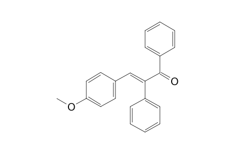 (E)-3-(4-methoxyphenyl)-1,2-diphenylprop-2-en-1-one