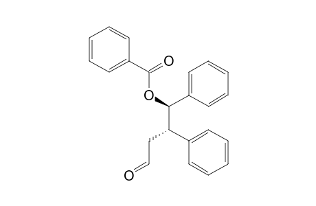 (1S,2R)-4-oxo-1,2-diphenylbutyl benzoate