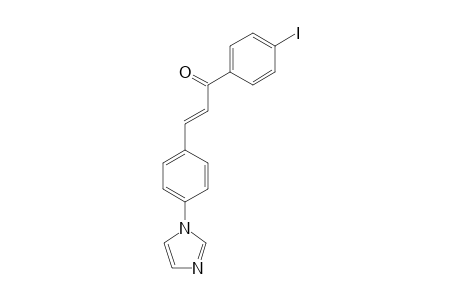 3-[4-(1H-Imidazol-1-yl)phenyl]-1-(4-iodophenyl)prop-2-en-1-one