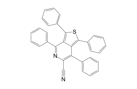 1,3,4,7-tetraphenyl-6-thieno[3,4-c]pyridinecarbonitrile