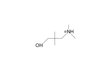3-Dimethylammonio-2,2-dimethyl-1-propanol cation