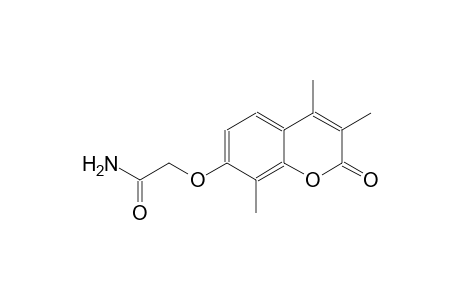 2-[(3,4,8-trimethyl-2-oxo-2H-chromen-7-yl)oxy]acetamide