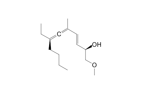 (2R,6S,E)-7-ethyl-1-methoxy-5-methylundeca-3,5,6-trien-2-ol