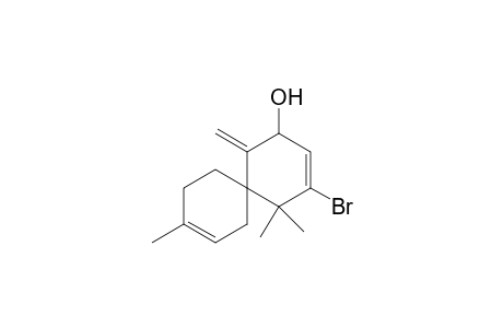 Spiro[5.5]undeca-3,8-dien-2-ol, 4-bromo-5,5,9-trimethyl-1-methylene-, (2R-trans)-
