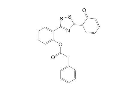 6-[5'-(2"-Phenacyloxyphenyl)-1',2',4'-dithiazol-3'-ylidene]-2,4-cyclohexadien-1-one
