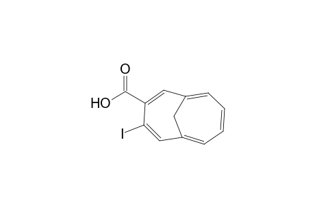 4-Iodo-1,6-methano[10]annulene-3-carboxylic acid