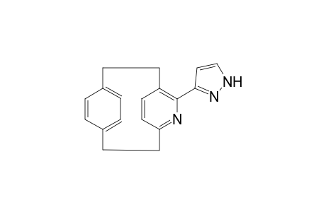 Rac-13-(Pyrazol-3-yl)[2](1,4)benzeno[2](2,5)pyridinophane