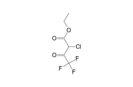 Acetoacetic acid, 2-chloro-4,4,4-trifluoro-, ethyl ester