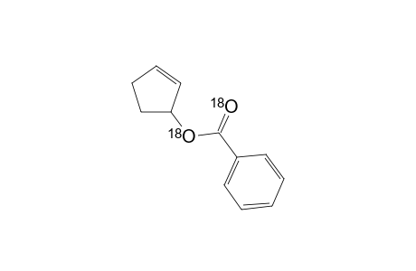 Di[18O]-cyclopent-2-en-1-ol benzoate