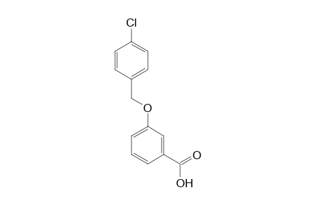 Benzoic acid, 3-[(4-chlorophenyl)methoxy]-