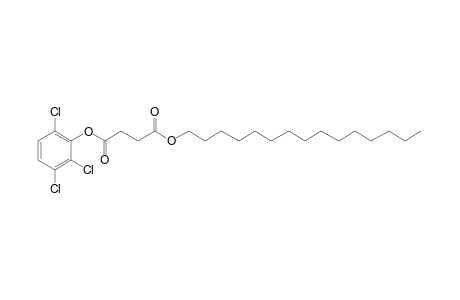 Succinic acid, pentadecyl 2,3,6-trichlorophenyl ester