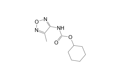 carbamic acid, (4-methyl-1,2,5-oxadiazol-3-yl)-, cyclohexyl ester