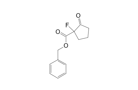 2-BENZOXYCARBONYL-2-FLUOROCYCLOPENTANONE