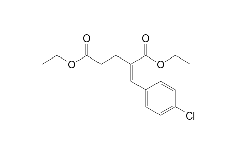 Diethyl 2-(4-chlorobenzylidene)pentanedioate