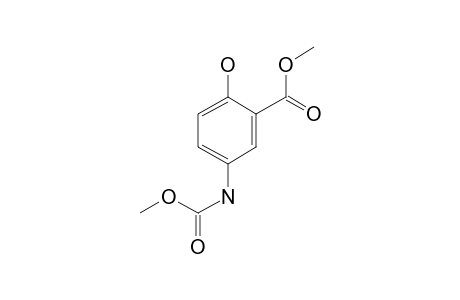 Methyl 2-hydroxy-5-[(methoxycarbonyl)amino]benzoate