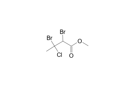 Methyl 2,3-dibromo-3-chlorobutanoate