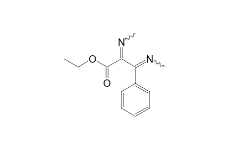 Ethyl 1,4-diaza-1,4-dimethyl-3-phenyl-1,3-butadien-2-carboxylate