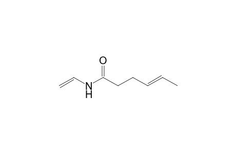 4-Hexenamide, N-ethenyl-, (E)-