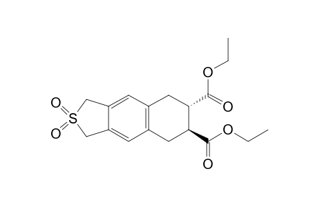 (6S,7S)-Diethyl 2,2-dioxo-2,3,5,6,7,8-hexahydro-1H-2lambda6-naphtho-[2,3-c]thiophene-6,7-dicarboxylate