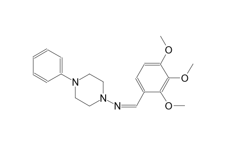 1-piperazinamine, 4-phenyl-N-[(Z)-(2,3,4-trimethoxyphenyl)methylidene]-