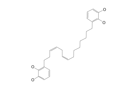 GERRONEMIN-E;1,2-DIHYDROXY-3-[14-(2,3-DIHYDROXYPHENYL)-(Z,Z)-TETRADECA-3,6-DIENYL]-BENZENE