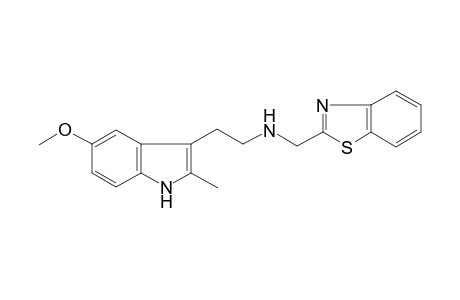 1,3-benzothiazol-2-ylmethyl-[2-(5-methoxy-2-methyl-1H-indol-3-yl)ethyl]amine