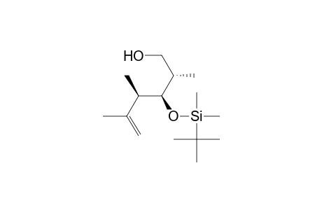 5-Hexen-1-ol, 3-[[(1,1-dimethylethyl)dimethylsilyl]oxy]-2,4,5-trimethyl-, [2S-(2R*,3R*,4S*)]-