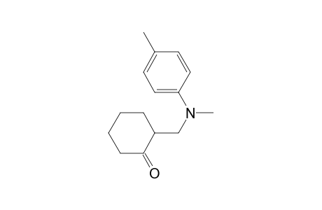 Cyclohexanone, 2-[[methyl(4-methylphenyl)amino]methyl]-