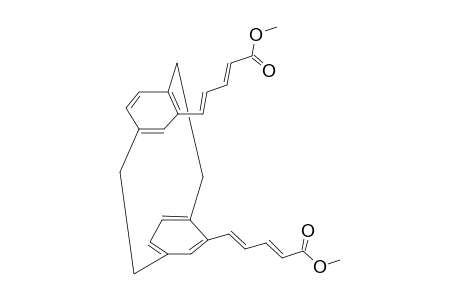 4,15-BIS-[(1E,3E)-4-(METHOXYCARBONYL)-BUTA-1,3-DIENYL-[2.2]-PARACYCLOPHANE