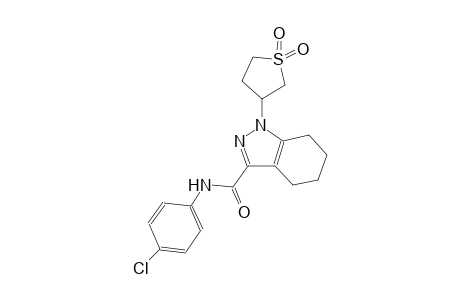 1H-indazole-3-carboxamide, N-(4-chlorophenyl)-4,5,6,7-tetrahydro-1-(tetrahydro-1,1-dioxido-3-thienyl)-