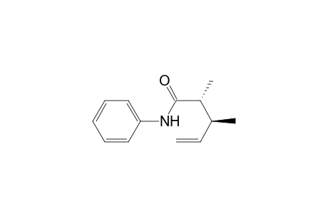 4-Pentenamide, 2,3-dimethyl-N-phenyl-, (R*,S*)-