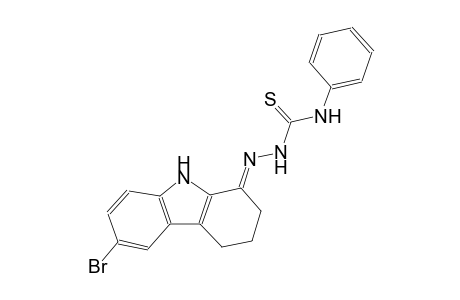 1H-carbazole, 6-bromo-2,3,4,9-tetrahydro-1-[[(phenylamino)carbonothioyl]hydrazono]-, (1E)-