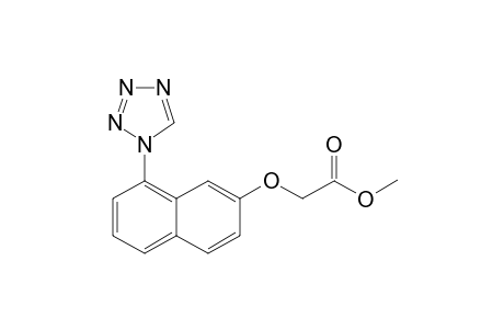 Acetic acid, 2-[[8-(1H-1,2,3,4-tetrazol-1-yl)-2-naphthalenyl]oxy]-, methyl ester