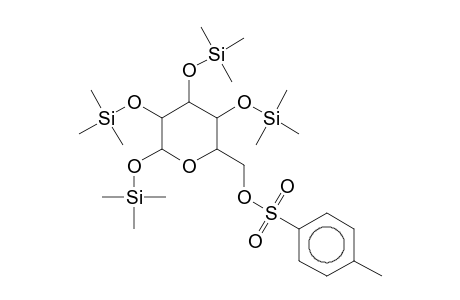 D-GLUCOPYRANOSE, 1,2,3,4-TETRA-O-TRIMETHYLSILYL-6-O-P-TOSYL-