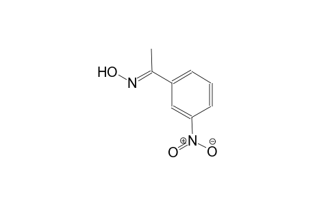 (1E)-1-(3-nitrophenyl)ethanone oxime