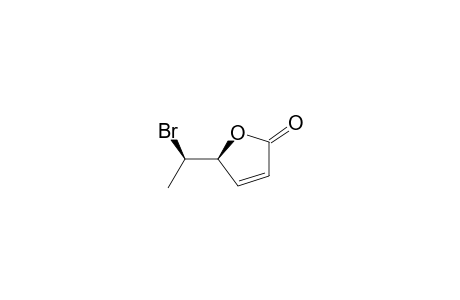 2(5H)-Furanone, 5-(1-bromoethyl)-, (R*,S*)-(.+-.)-