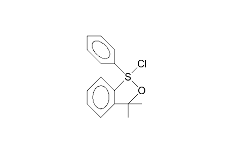 1-Chloro-3,3-dimethyl-1-phenyl(3H-2,1)-benzoxathiole