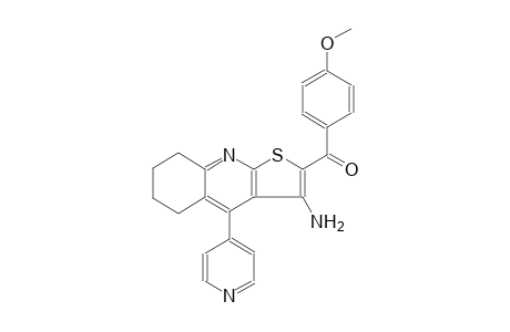 methanone, [3-amino-5,6,7,8-tetrahydro-4-(4-pyridinyl)thieno[2,3-b]quinolin-2-yl](4-methoxyphenyl)-