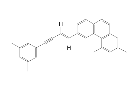 trans-1-(5,7-DIMETHYL-3-PHENANTHRYL)-4-(3,5-XYLYL)-1-BUTEN-3-YNE