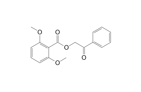 2-Oxo-2-phenylethyl 2,6-dimethoxybenzoate