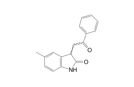 5-methyl-3-phenacylidene-2-indolinone