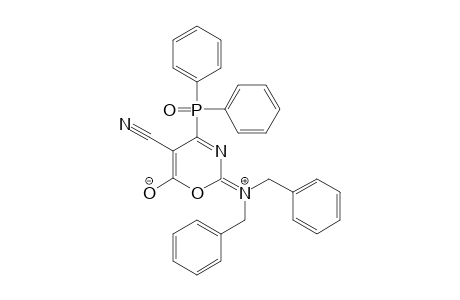 (5-CYANO-2-DIBENZYLAMINO-6-OXO-6H-1,3-OXAZIN-4-YL)-DIPHENYLPHOSPHINOXIDE